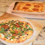 Homemade pizza dough