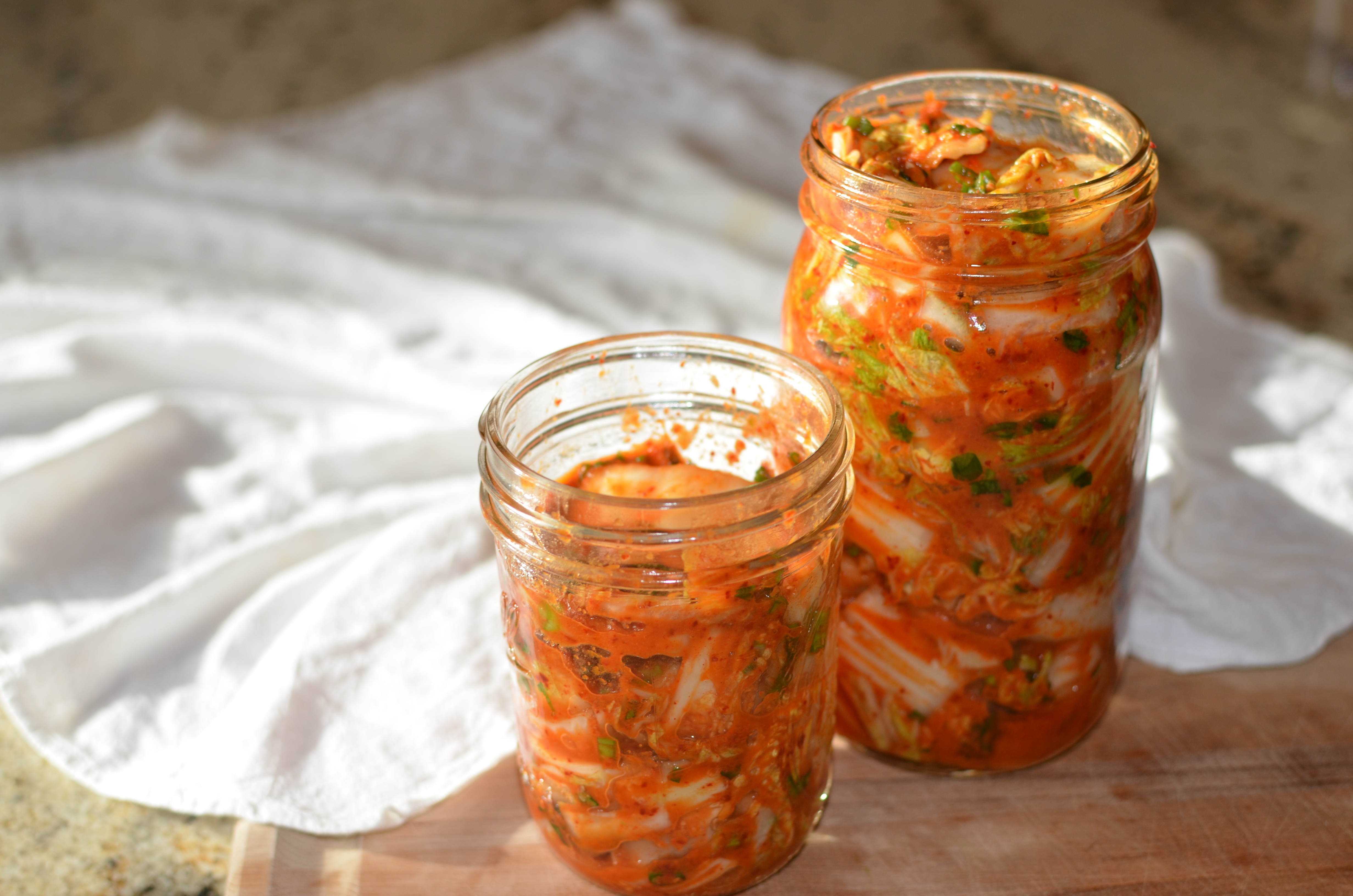 Quick and easy homemade Kimchi