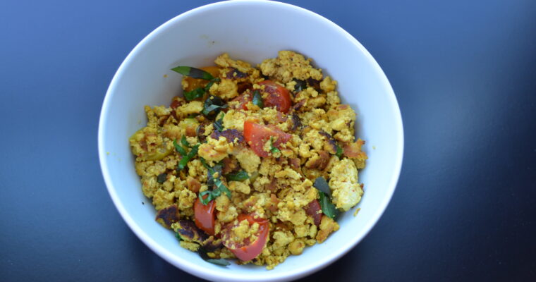 Summer Breakfast Tofu Scramble