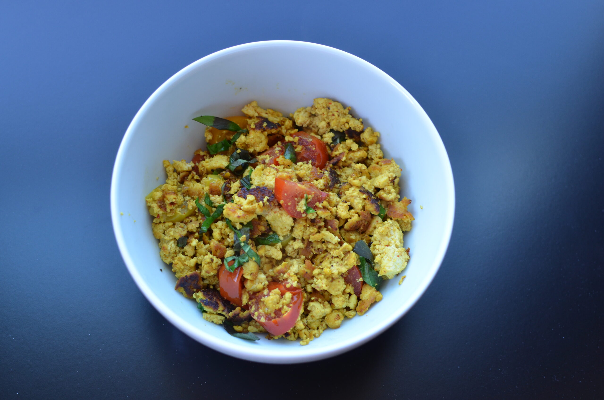 Summer Breakfast Tofu Scramble