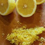 Lemons and lemon zest