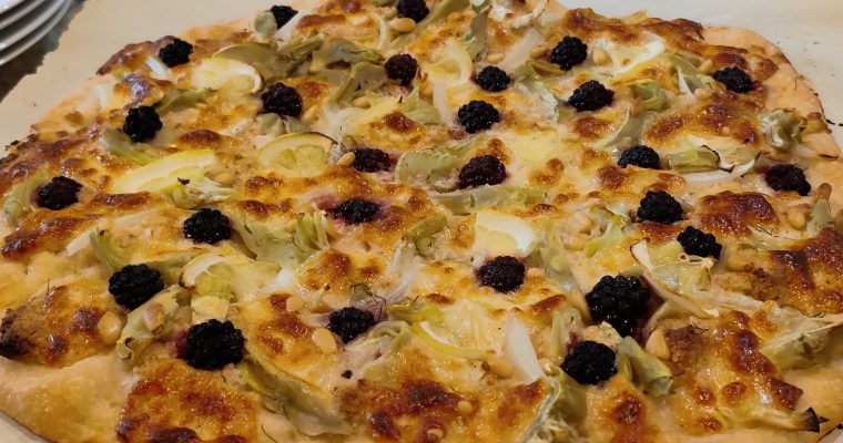 Blackberry and Fennel Pizza