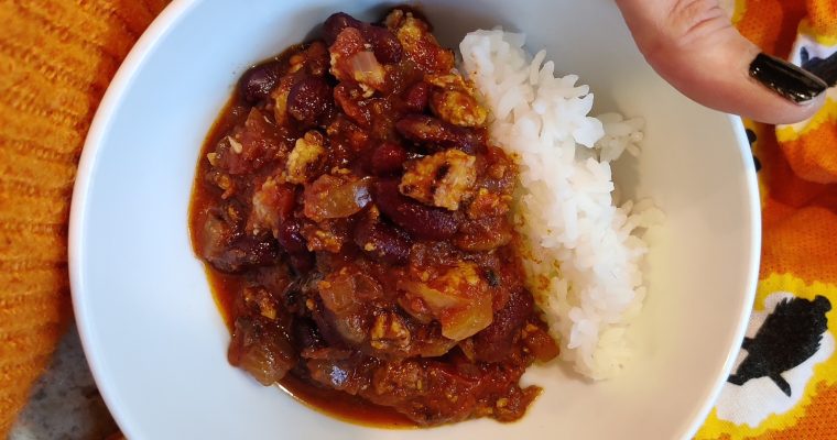 Plant-Based Hawaiian Style Chili