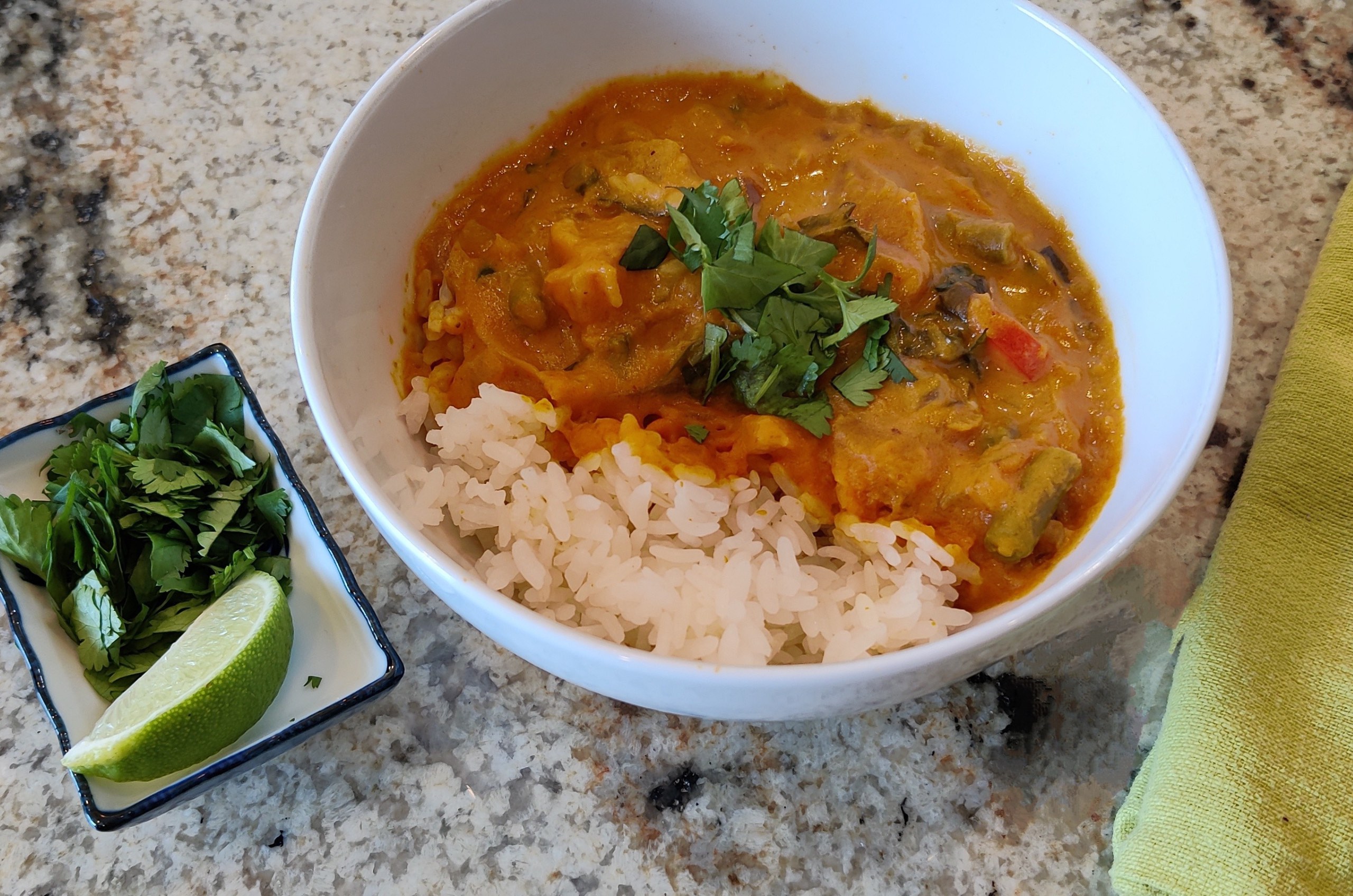 Quick & Easy Vegan Thai Pumpkin Red Curry