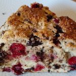 Cranberry chocolate scones